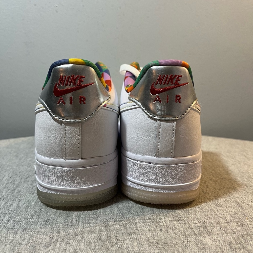 Nike Air Force 1 Low LV8 (GS) Playful Print Shoe Size 7Y/Women 8.5 FN8912-111 - Picture 5 of 10